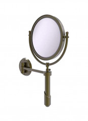 Soho Collection Brass Double Face Make-Up Mirror Antique Brass 8inch