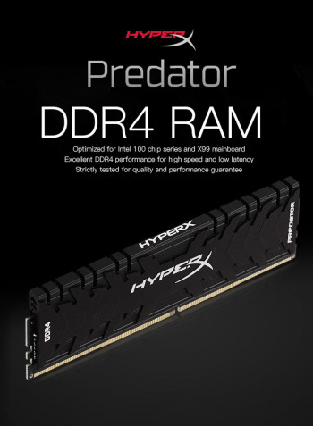 DDR4 Gaming RAM 8GB Black