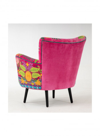 Soft Grace Armchair Pink/Yellow/Green 77x76x83centimeter