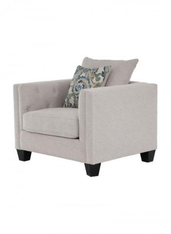 Code 1-Seater Sofa Beige 103x93x92cm