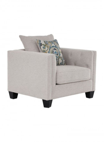 Code 1-Seater Sofa Beige 103x93x92cm