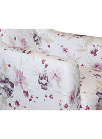 Lale Single Seater Sofa White White 80x88x72centimeter