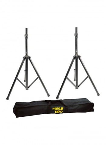 Tripod Speaker Stands Black