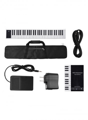 6-Piece 81-Keys Digital Electronic Keyboard Set