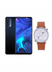 Reno 4 Dual SIM Space Black 8GB RAM 128GB 4G LTE With Tomi Watch