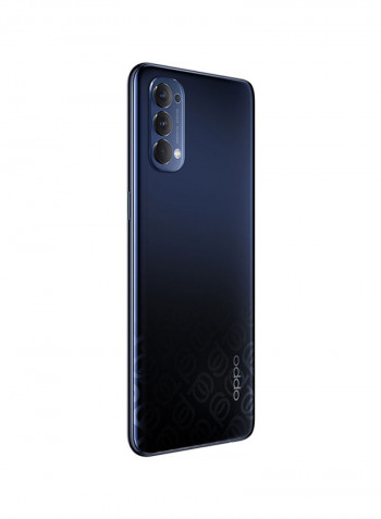 Reno 4 Dual SIM Space Black 8GB RAM 128GB 4G LTE With Tomi Watch
