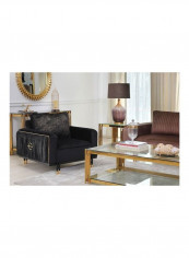 Alphalife Single Seater Sofa Black