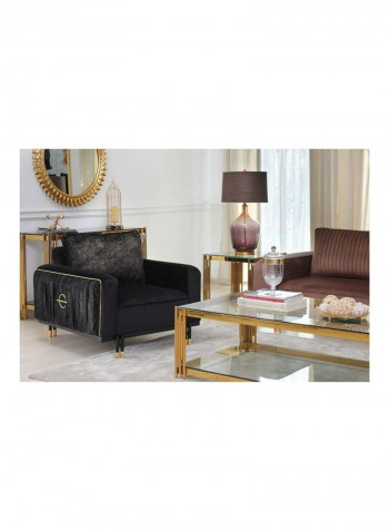 Alphalife Single Seater Sofa Black