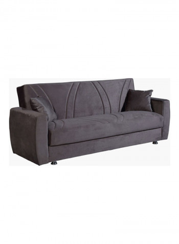Dahlia Large Sofa Bed With Cushion Brown