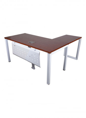 Modern Workstation Without Drawer Apple Cherry 75x0x140cm