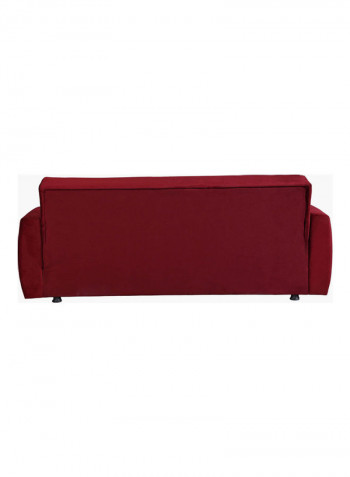 Dahlia Large Sofa Bed With Cushion Red