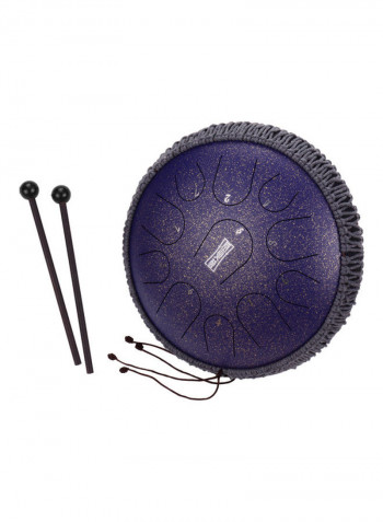 4-Piece Portable Steel Tongue Set With Carry Bag