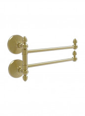 2-Arm Monte Carlo Collection Towel Rail Gold 12.5x7x7.1inch