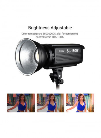 LED Video Photography Light Black
