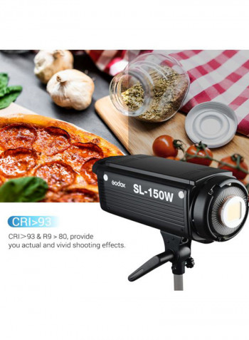 LED Video Photography Light Black