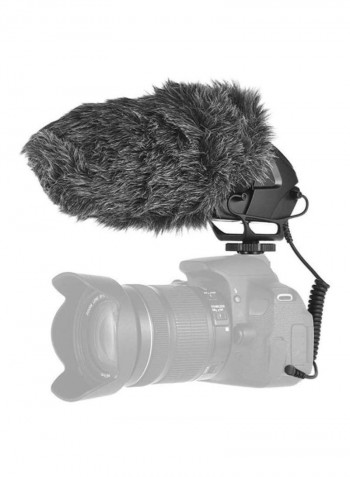 On-Camera Condenser Microphone Kit DD3201 Black/Grey
