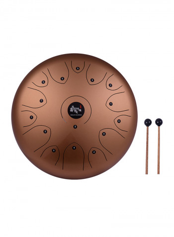 15-tone Steel Tongue Drum Hand Pan Percussion Set