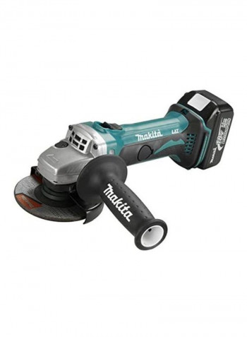 PT Makita Cordless Angle Grinder 115mm 18V 3.0Ah DGA452RFJ Blue/Black/Silver 317x126x126millimeter