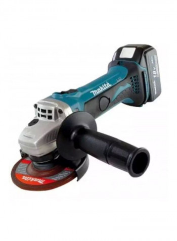 PT Makita Cordless Angle Grinder 115mm 18V 3.0Ah DGA452RFJ Blue/Black/Silver 317x126x126millimeter