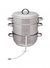 Stainless Steel Steam Juicer Silver 12x15x15inch reviews Stainless Steel Steam Juicer Silver 12x15x15inch