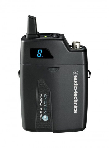 System 10 Digital Wireless Microphone System atwt1101 Black