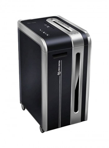 Strip Cut Shredder Machine Black/Silver