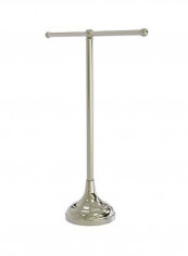 Vanity Top 2-Arm Towel Holder Polished Nickel 20x5.5inch
