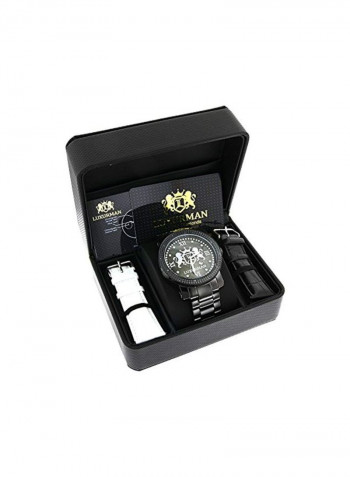 Men's Diamond Studded Analog Watch 2660