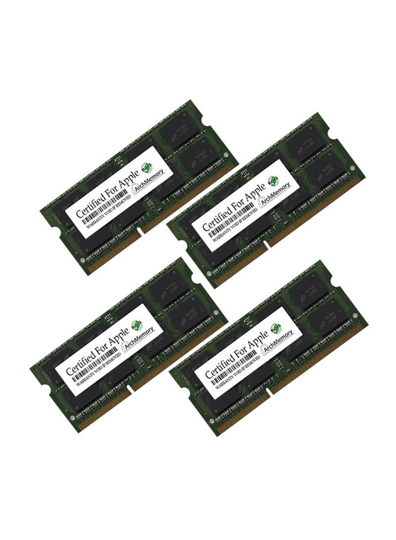 4-Piece DDR3L 1867 MHz SODIMM RAM 32GB