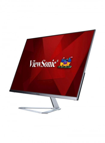 VX3276-MHD 32-Inch Frameless Widescreen IPS Full HD Monitor with Screen Split Capability HDMI and DisplayPort inputs Silver