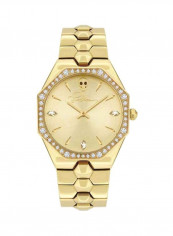 Women's Montaria Gold Plated Analog Watch P 16038BSG-22M