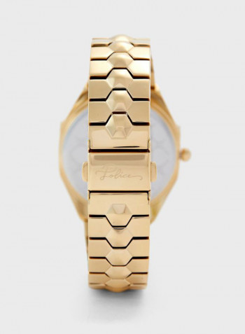 Women's Montaria Gold Plated Analog Watch P 16038BSG-22M