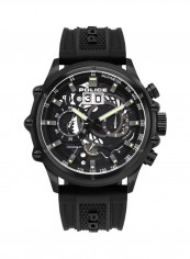 Men's Silicone Chronograph Wrist Watch P 16018JSB-02P