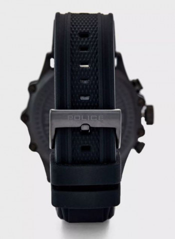 Men's Silicone Chronograph Wrist Watch P 16018JSB-02P