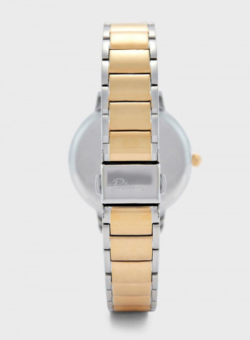 Women's Stainless-Steel Analog Wrist Watch P 16043BSTG-04M
