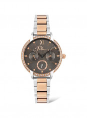 Women's Stainless Steel Analog Wrist Watch P 16043BSTR-39M