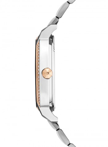 Women's Stainless Steel Analog Wrist Watch P 16043BSTR-39M