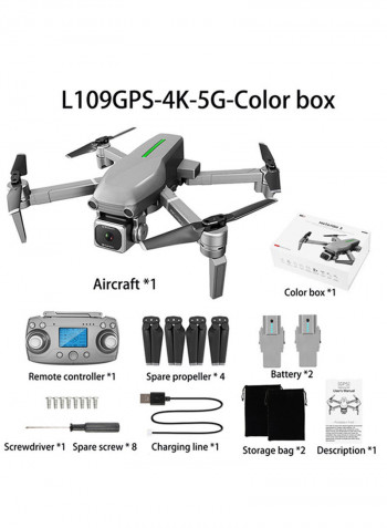 L109/L109-S GPS Drone 4K Camera x50 ZOOM 5G WIFI 1KM Distance 25 Minutes Quadcopter RC Helicopter Professional Selfie Drone 30*30*30cm