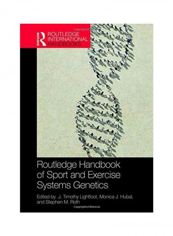 Routledge Handbook Of Sport And Exercise Systems Genetics غلاف صلب الإنجليزية by J. Timothy Lightfoot