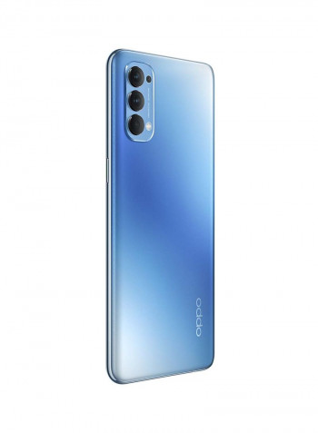 Reno 4 Dual SIM Galactic Blue 8GB RAM 128GB 4G LTE - KSA Version