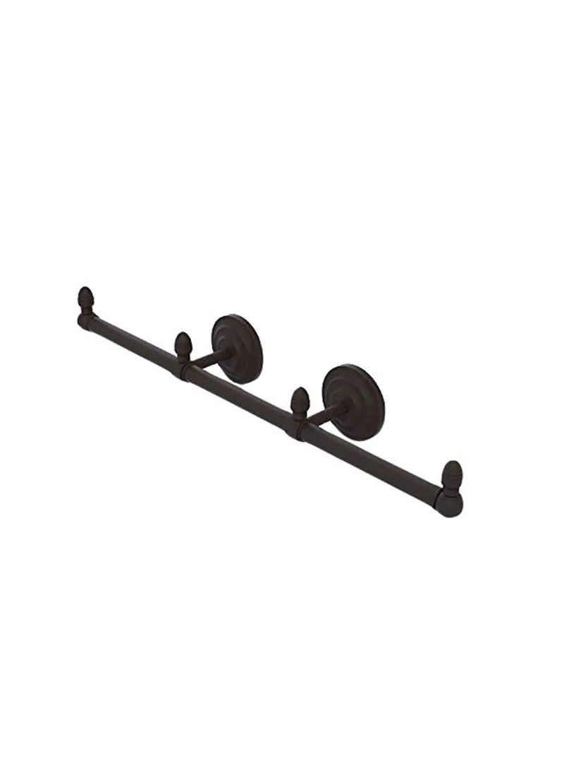 3-Arm Que New Collection Towel Holder Oil Rubbed Bronze 22.5x3.3x3.5inch