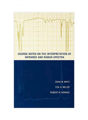 Course Notes On The Interpretation Of Infrared And Raman Spectra Hardcover