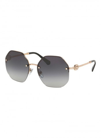Women's Hexagonal Sunglasses - Lens Size: 58 mm