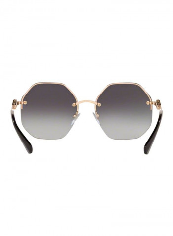 Women's Hexagonal Sunglasses - Lens Size: 58 mm