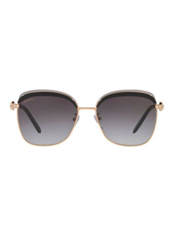 Women's Oversized Sunglasses - Lens Size: 57 mm