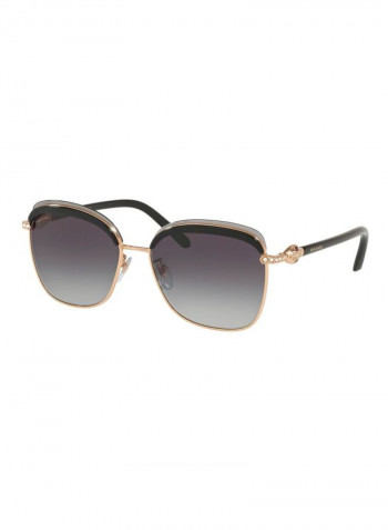Women's Oversized Sunglasses - Lens Size: 57 mm