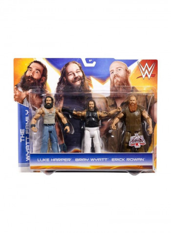 3-Piece The Wyatt Family Set 6inch