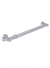 Reeded Grab Bar Silver 32inch