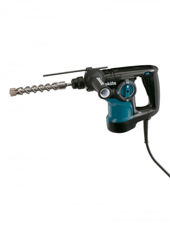 PT Makita Rotary Hammer 28mm 800W HR-2810 Blue/Silver/Black