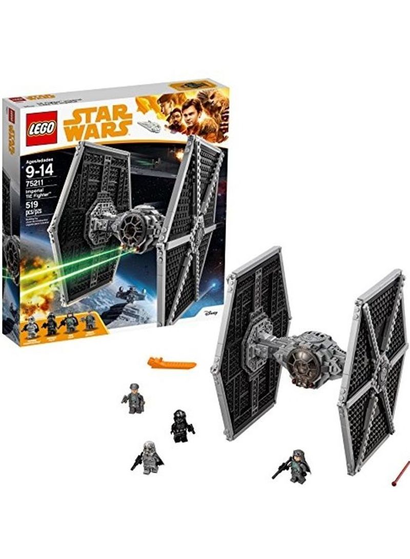 519-Piece Star Wars Imperial TIE Fighter Building Toy